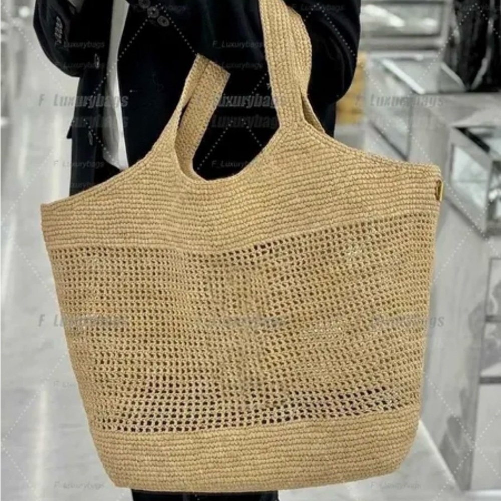 Woven bag. Beach, pool, shopping. Large - Picture 4 of 4